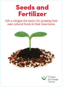 Seeds and fertilizer card